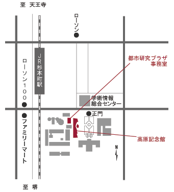 都市プラザ地図